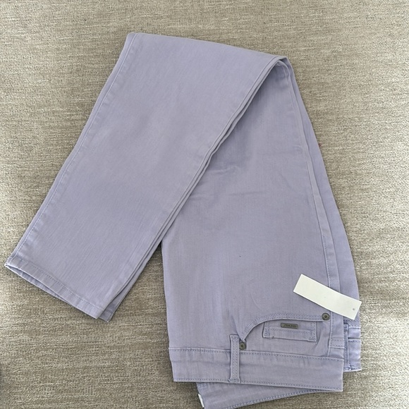 Nine West Gramercy Cropped “Sweet Lavender” Twill Pants. Size 12. NWT. - Picture 3 of 10